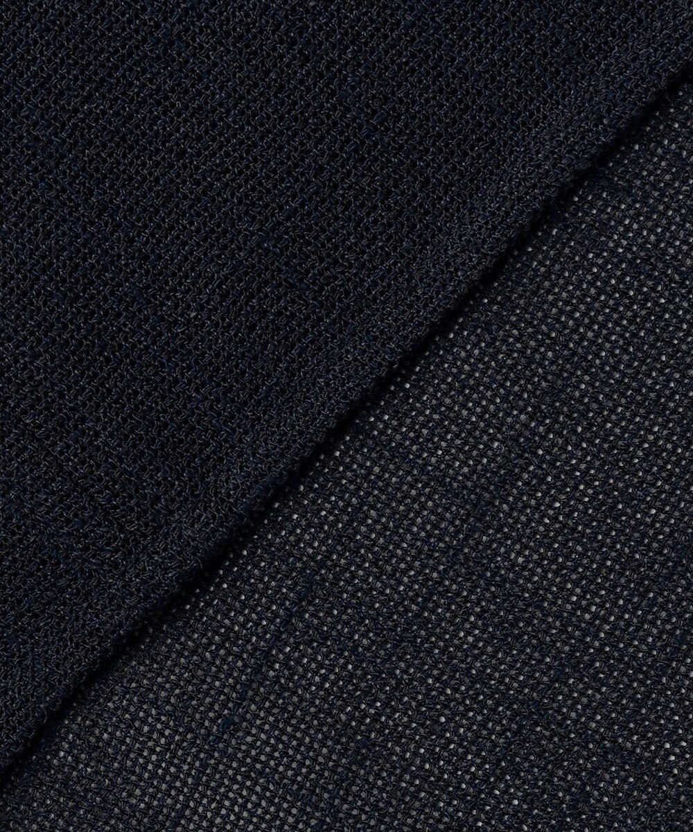 組曲 S 【先行予約】【WEB限定】メランジレノクロス 裾フレアブラウス 