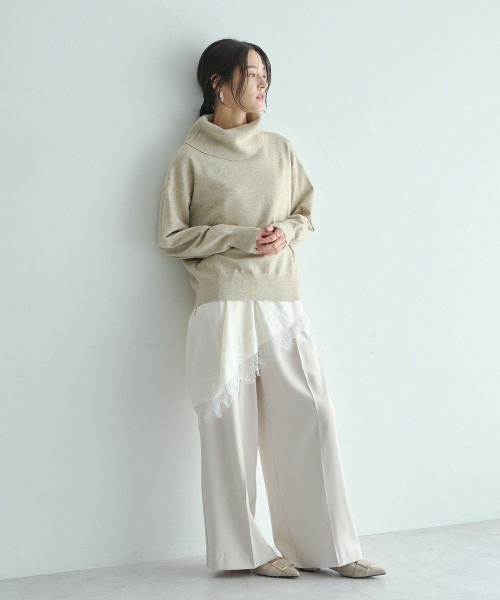 YECCA VECCA オフタートルネックニット 