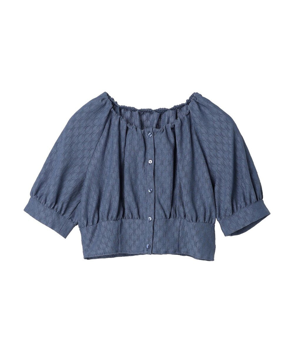 earth music&ecology ジャガードプルオーバー 