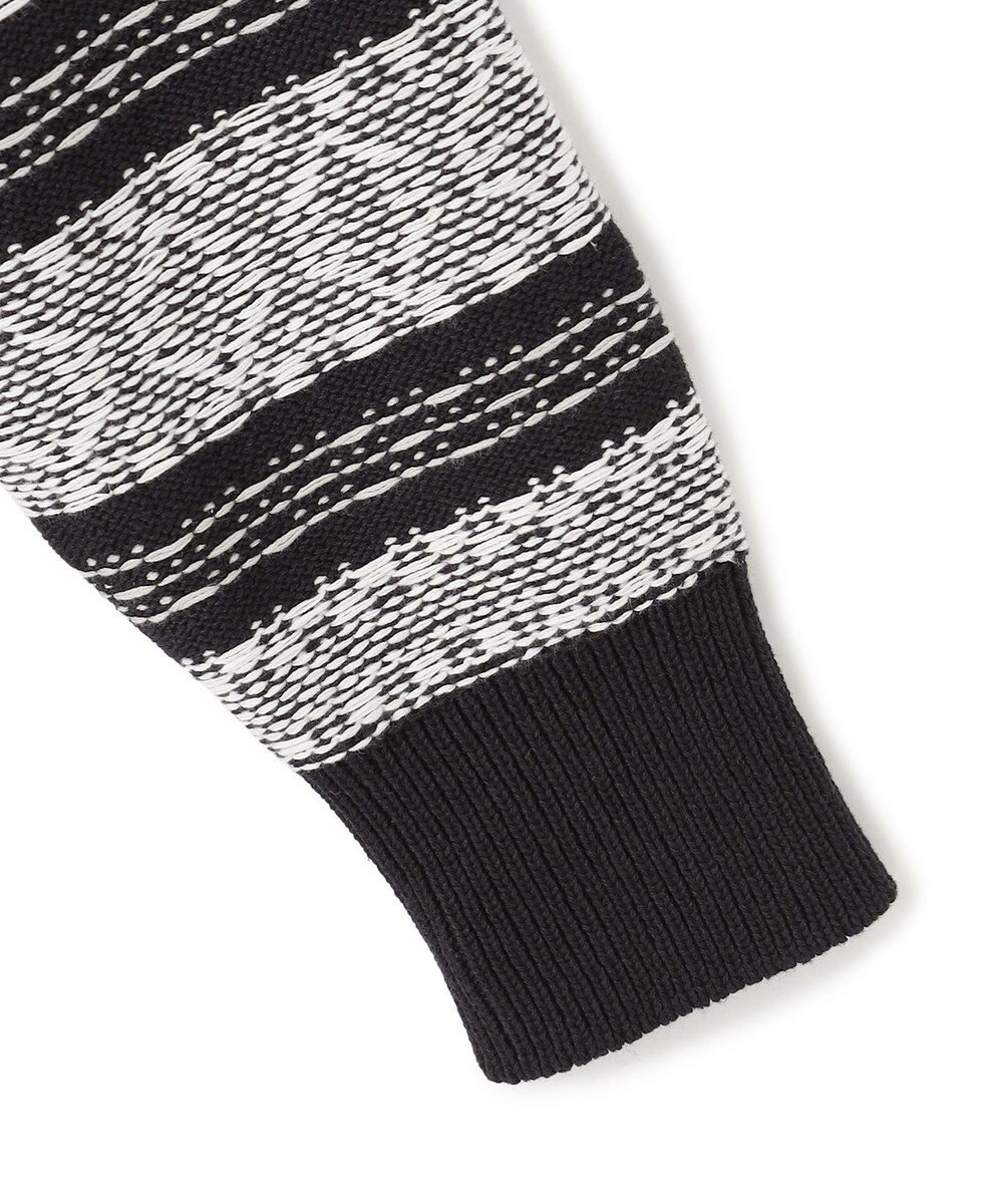 JOSEPH HOMME レボソジャガード 　クルーネックニット 