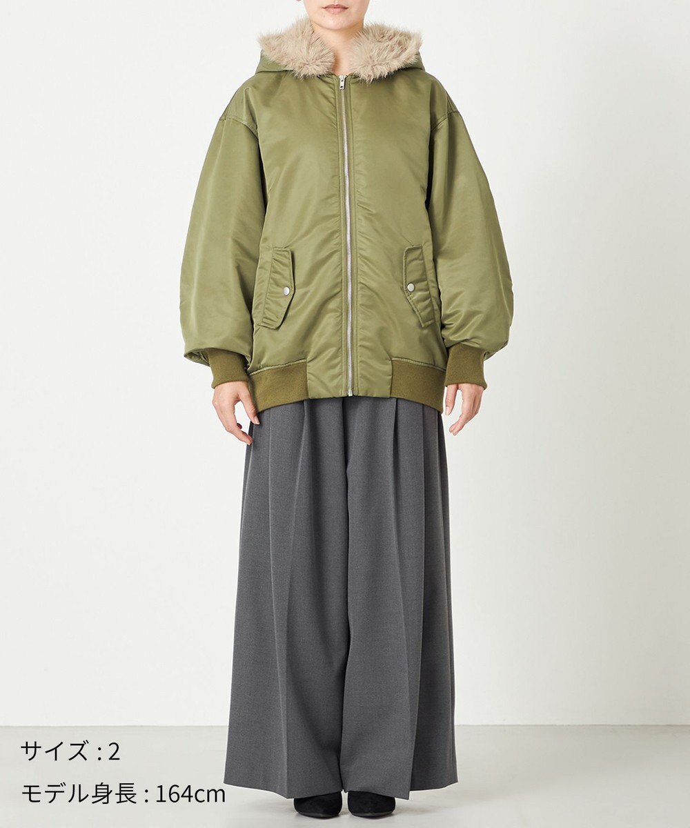 NAVE 【Nave】ファーカラーMA-1 