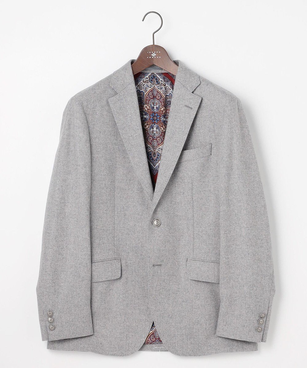JOSEPH ABBOUD 【キングサイズ・ソフト/JAPANファブリック/LIBERTY柄裏地】ムリネフランネル ジャケット 