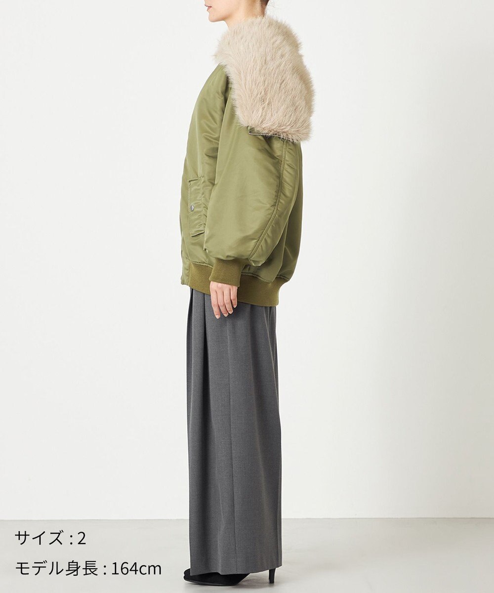 NAVE 【Nave】ファーカラーMA-1 