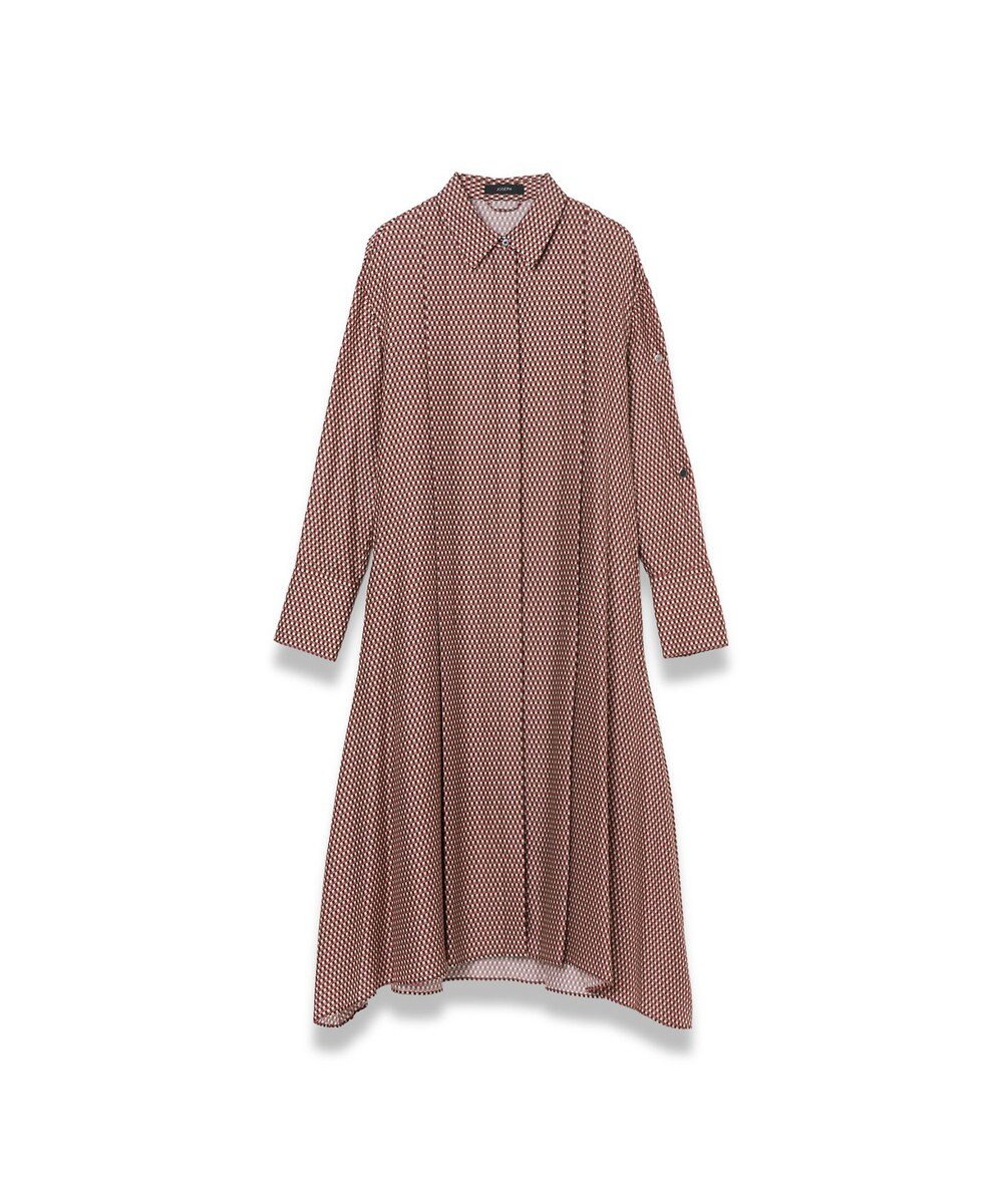 JOSEPH 【洗える】オーバーレイプリント　ドレス 