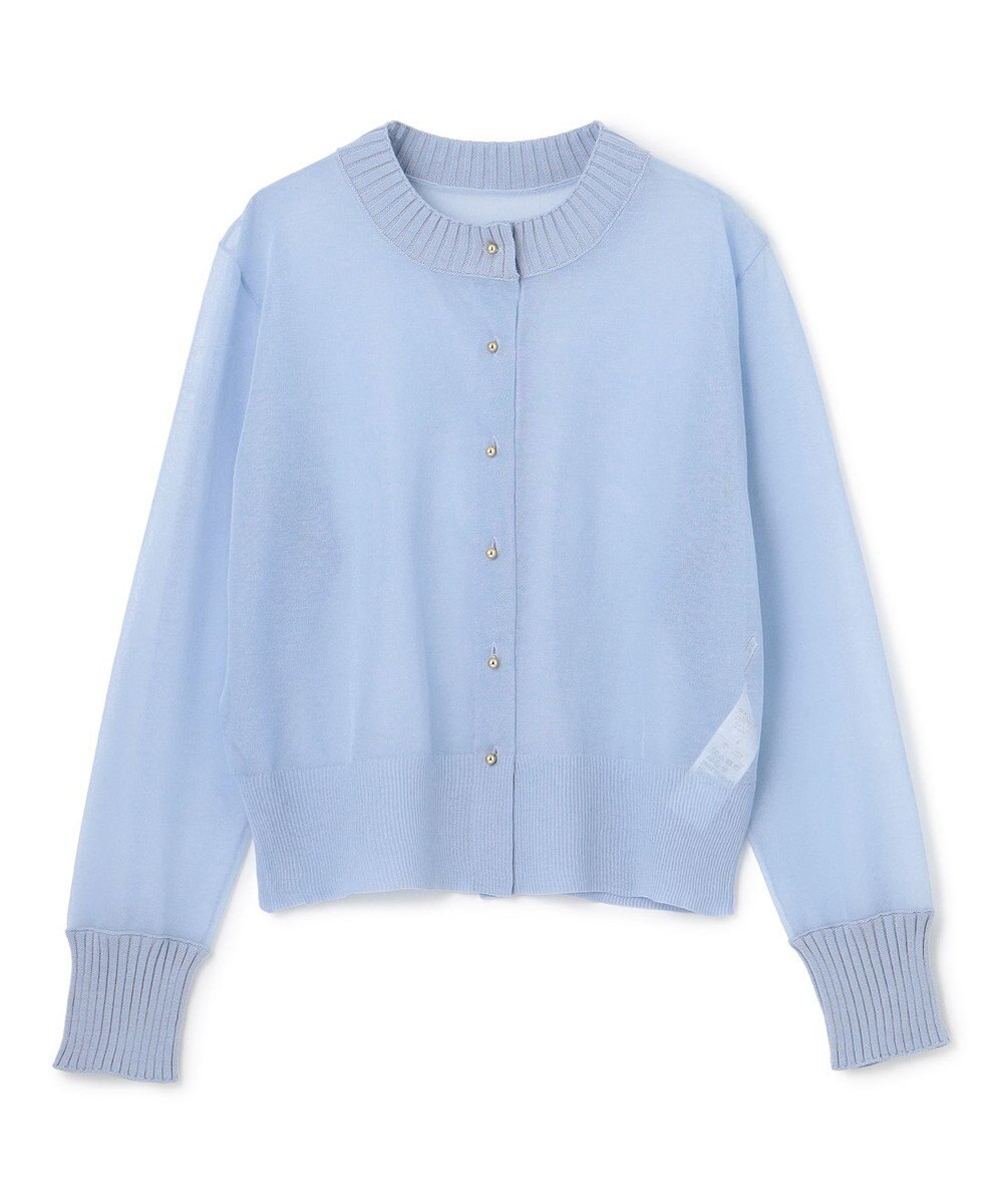 BEIGE， PYRRHOT / シアーコンビ リブカーディガン 