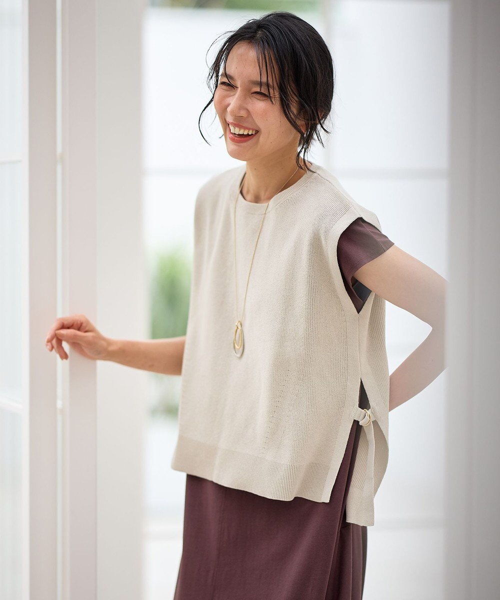 ANY スプリングニットベスト 