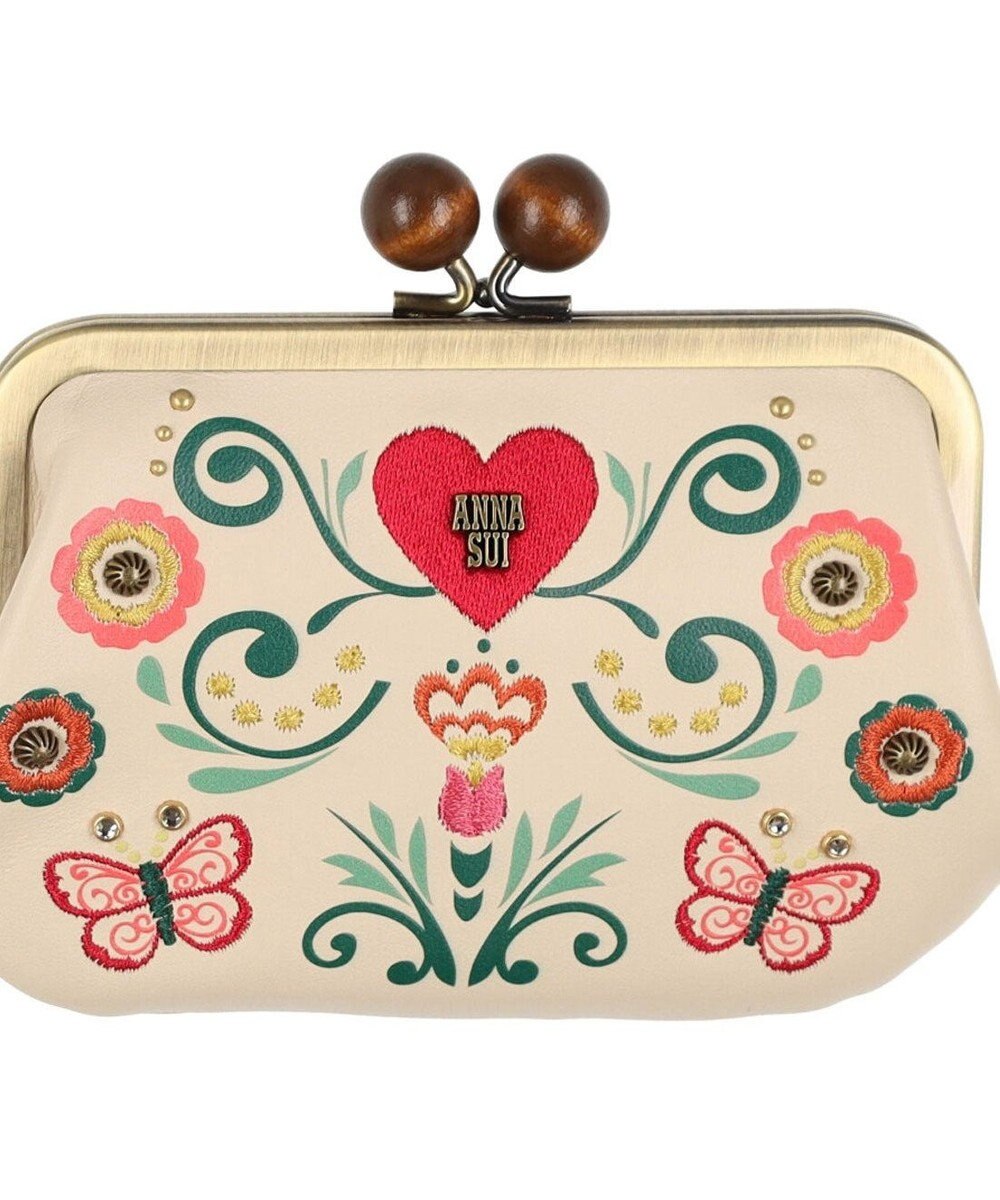 ANNA SUI ブルーム 口金ミニ財布 