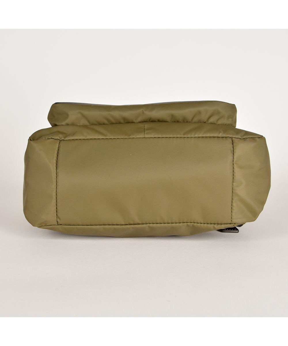 Y'SACCS リサイクルナイロン×カウレザー ラップリュック　Sサイズ 