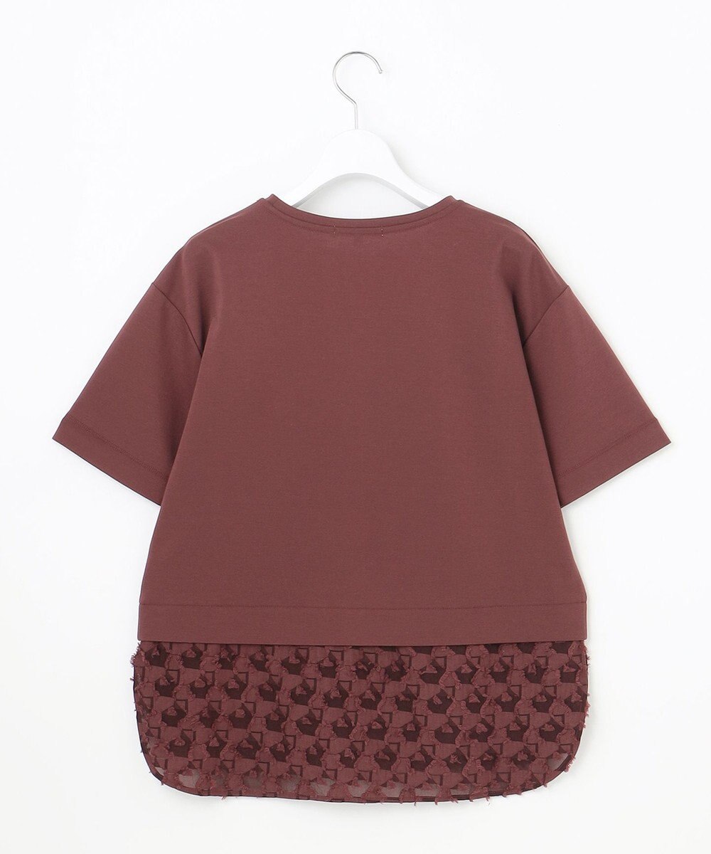 自由区 【カタログ掲載】ジャカードコンビジャージー カットソー 