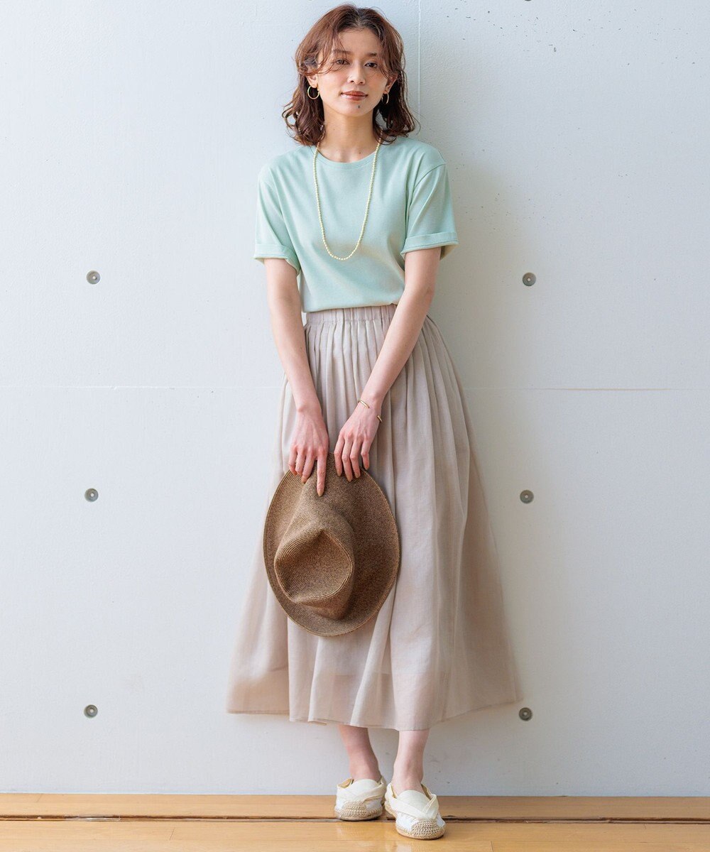 23区 【一部店舗限定/接触冷感】ベーシック IT TEE 