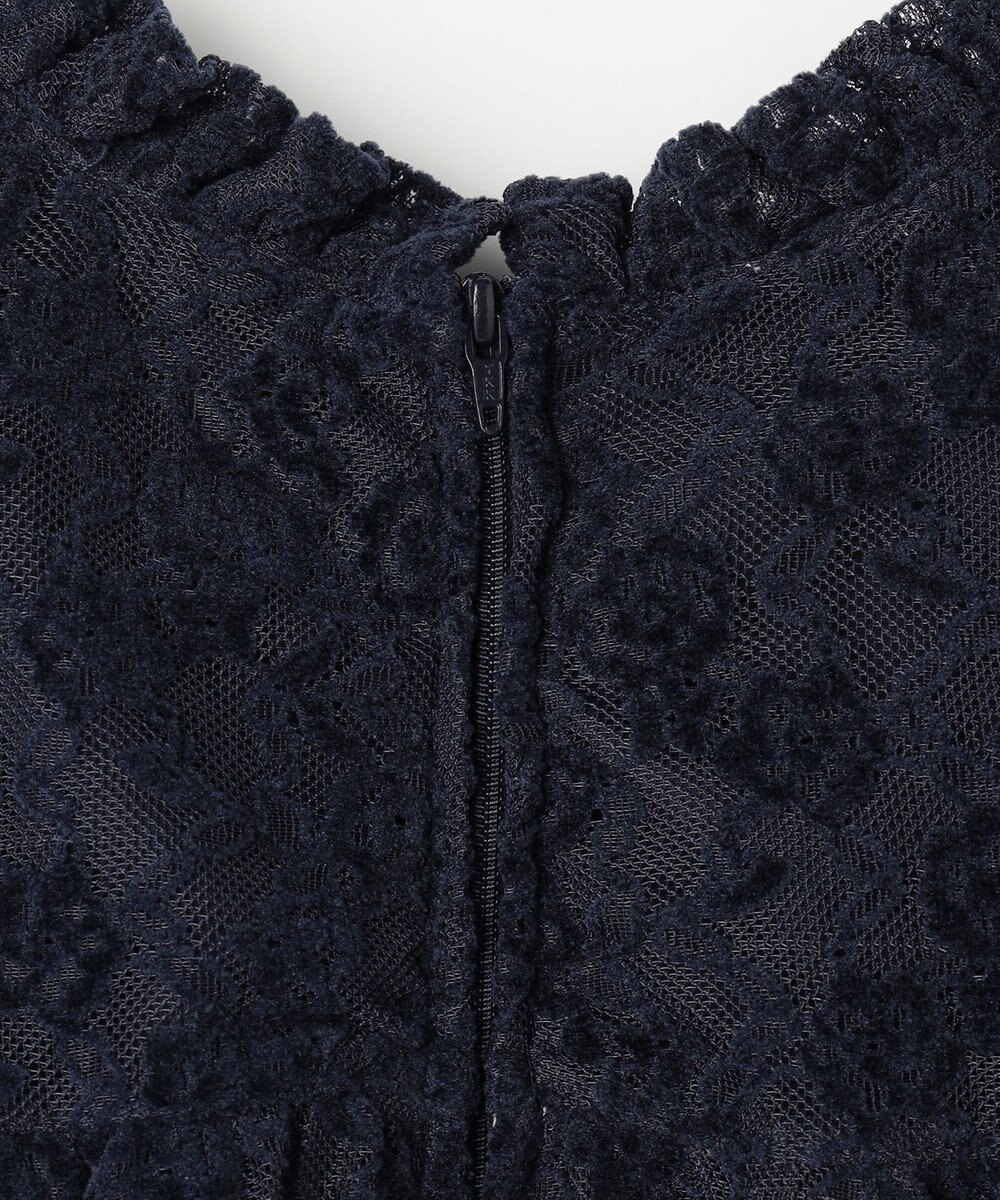 組曲 KIDS 【150-160㎝】スノウレースワンピース 