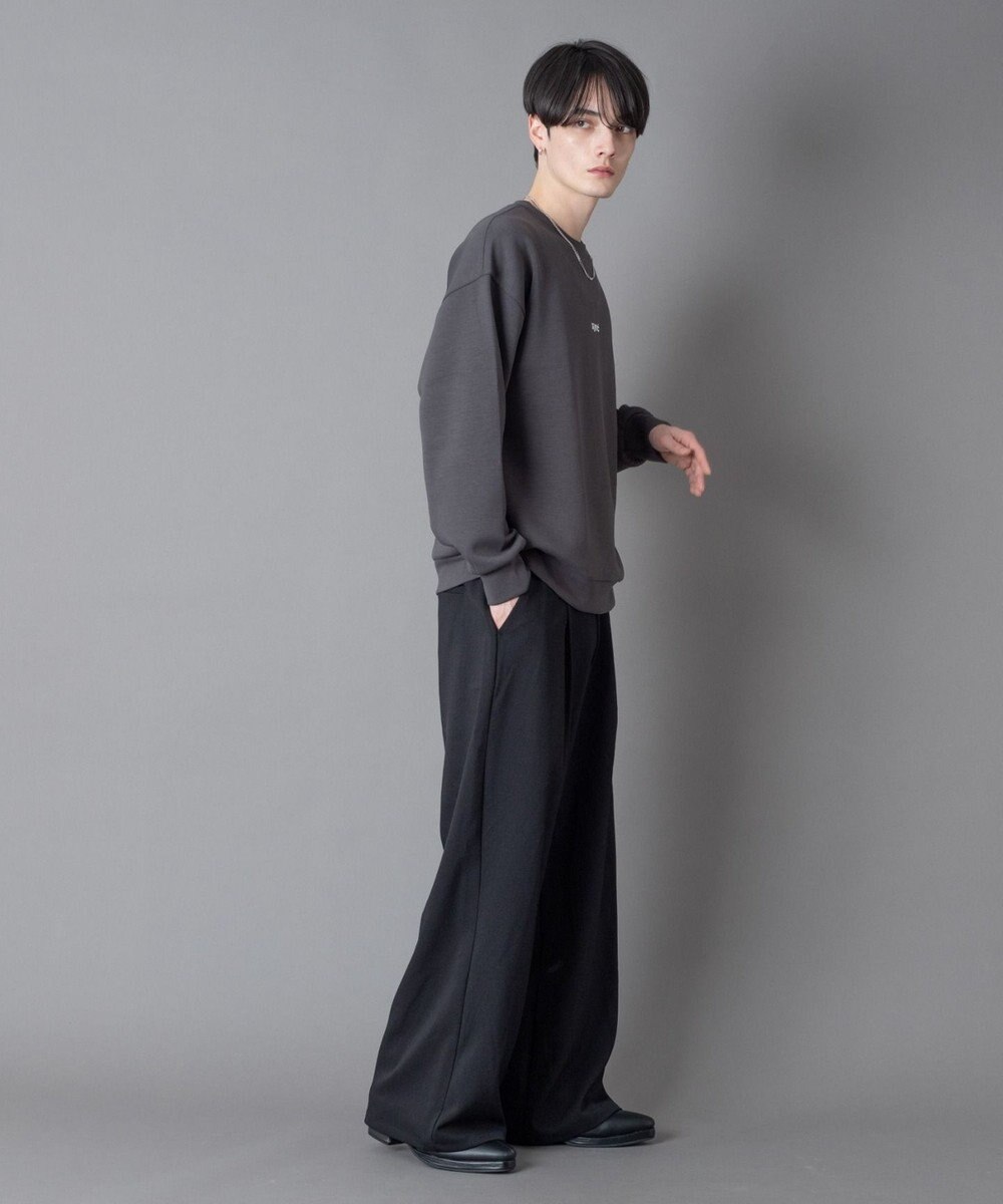 WEGO 【ユニセックス着用ITEM】アクセ付きフォトグラフィックプルオーバー 