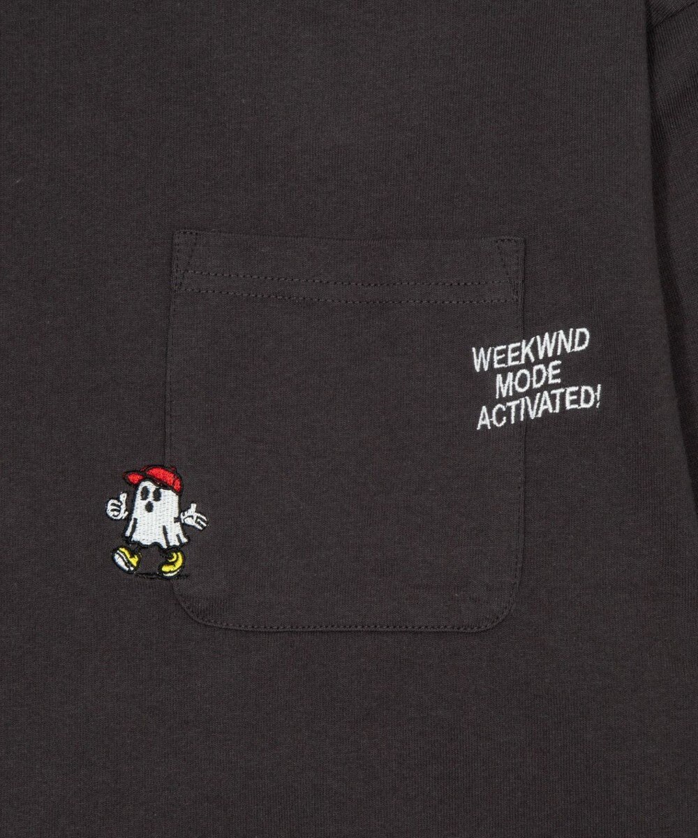 WEGO ポケット刺繍BIG　T（長袖） 