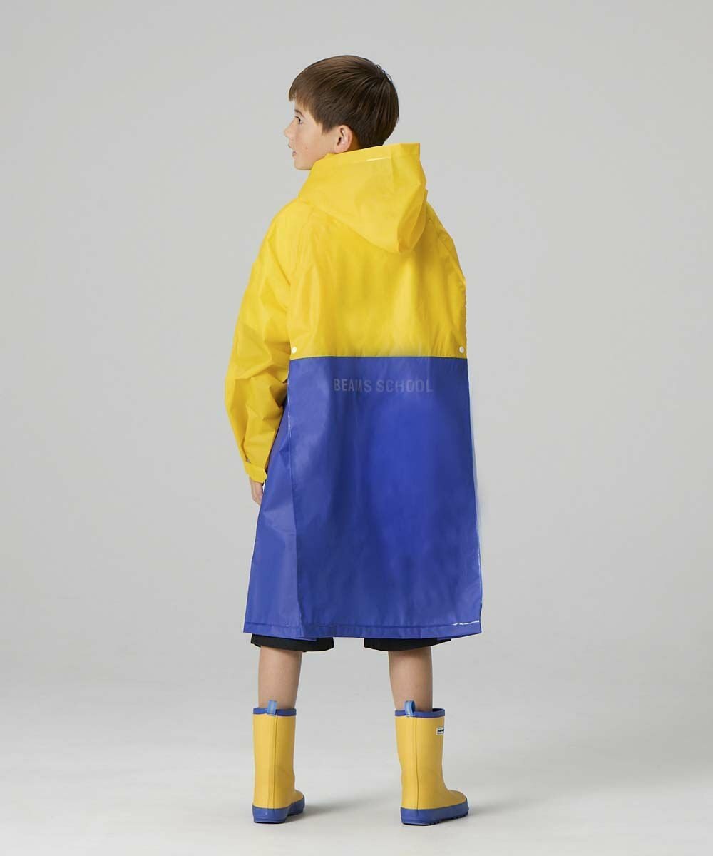 BEAMS SCHOOL シームレスレインコート 