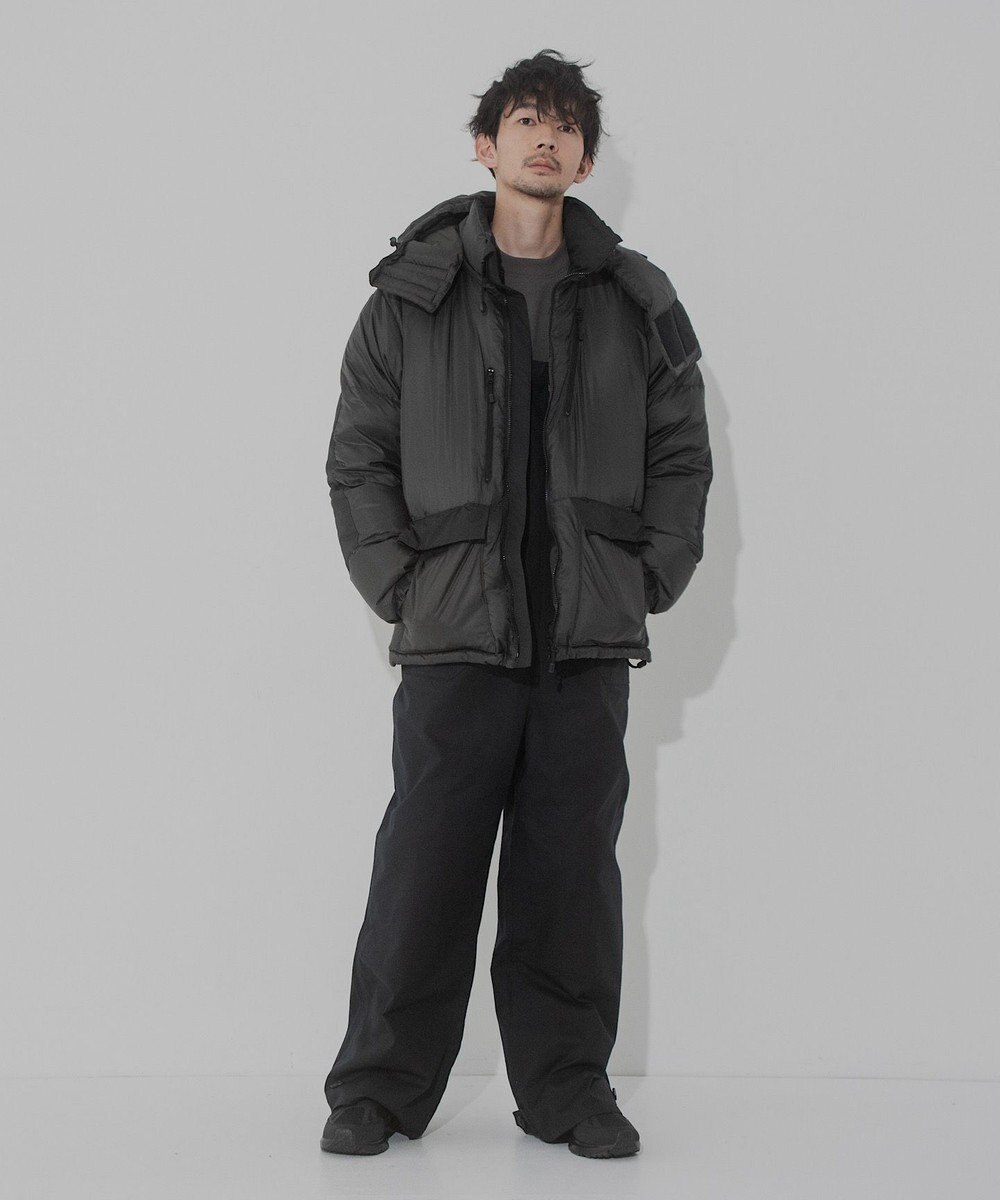 KWD 【日本製/高品質ダウン】BOX DOWN JACKET ダウンジャケット 