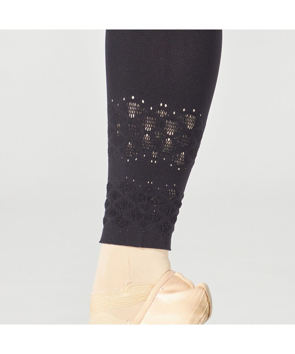 Chacott 【ノーソーイングニット】ハイウエストオーバータイツ 