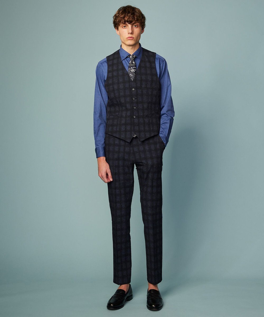 JOSEPH ABBOUD 【ウエストも伸びる！ストレッチ・洗える・軽量・防しわ・速乾・エコ撥水】ライトウェーブ パンツ 