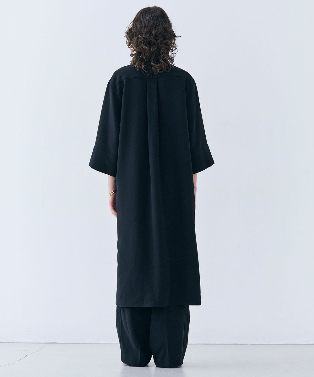 BEIGE， 【洗える・STORY 6月号掲載】RUE / ウエストゴムワイドストレートパンツ 