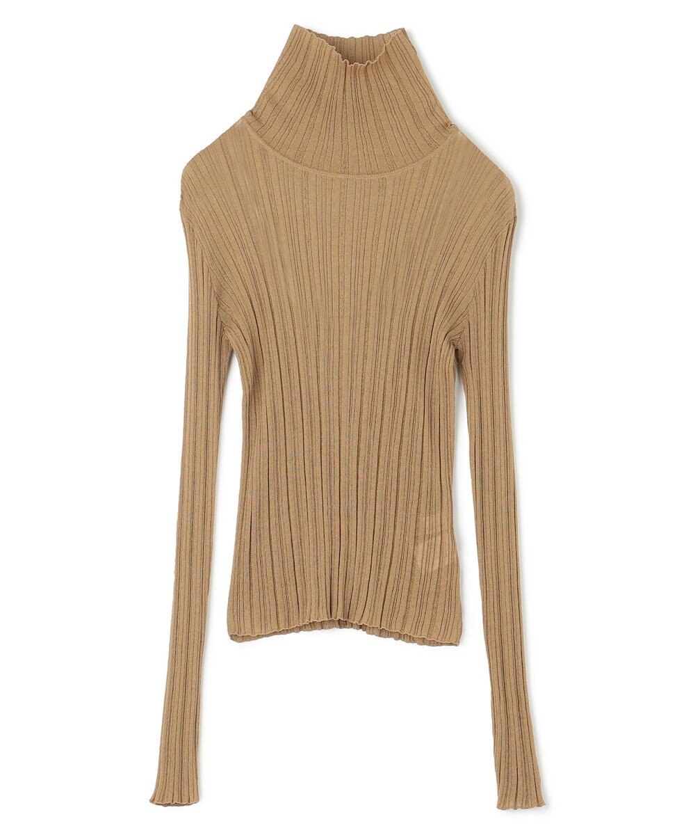 uncrave シアーニット タートルネック トップス（uncrave WHITE） 