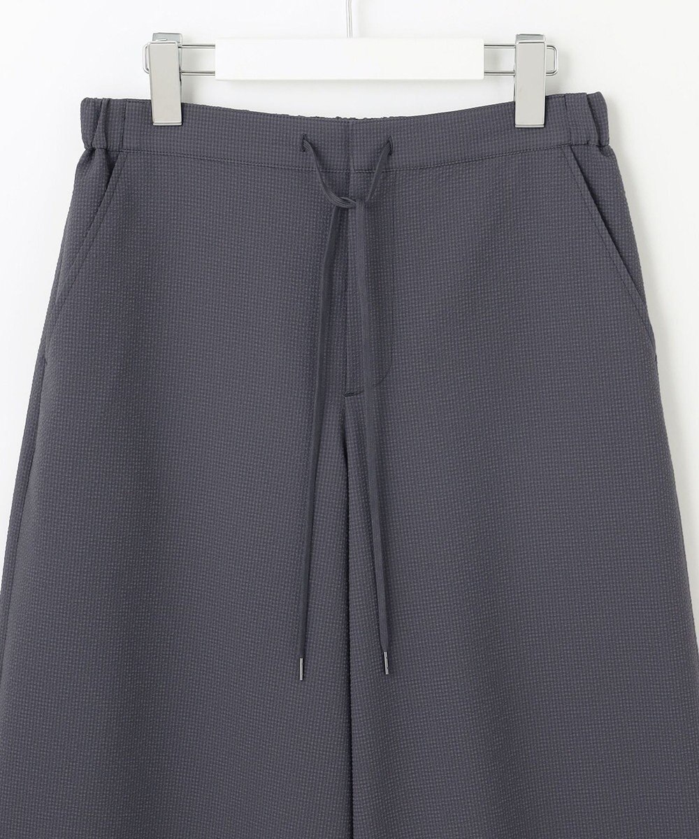 J.PRESS LADIES S 【洗える・吸水速乾】DRYライトサッカー クロップド パンツ 