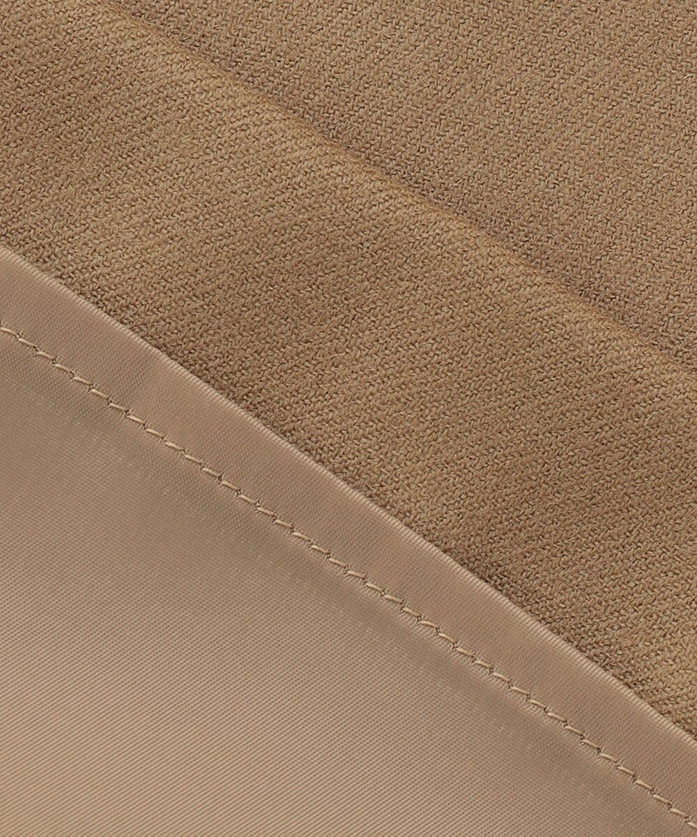 自由区 【洗える】ウォッシャブルハイカウントフラノ タックスカート 