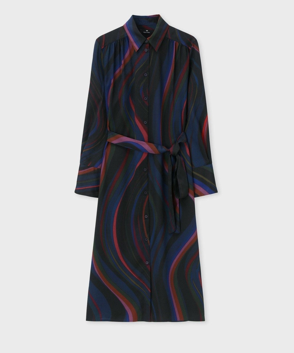 Paul Smith New Swirl ワンピース ネイビー