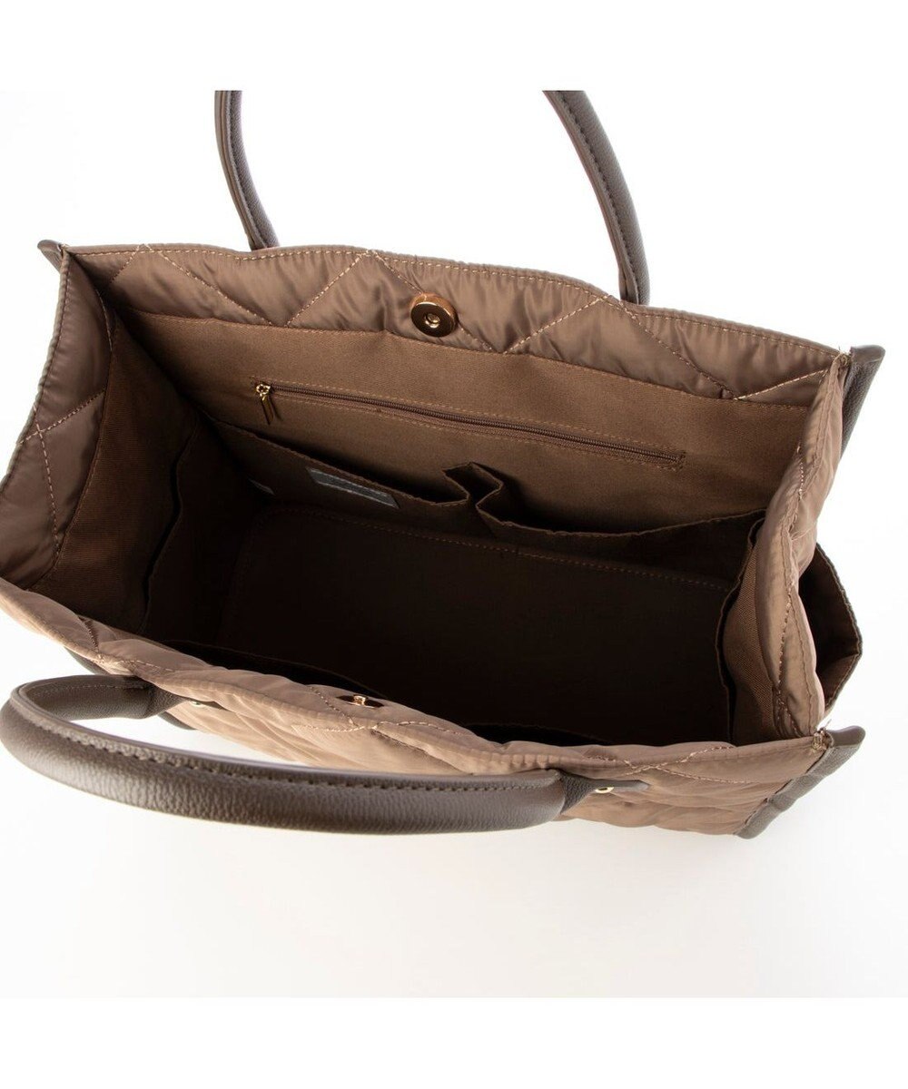 UNBILLION 【テレビ ドラマ着用アイテム】カシュカシュ cachecache / キルティングスクエアトートバッグM 