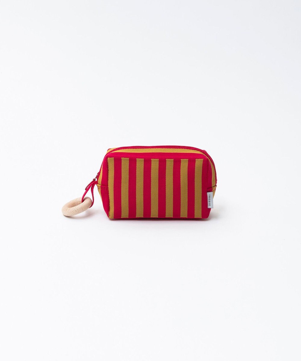 TRICOTE ストライプポーチS 