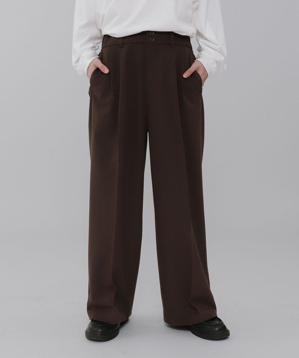 WEGO 【ユニセックス着用ITEM/SMLサイズ展開】バギースラックス 