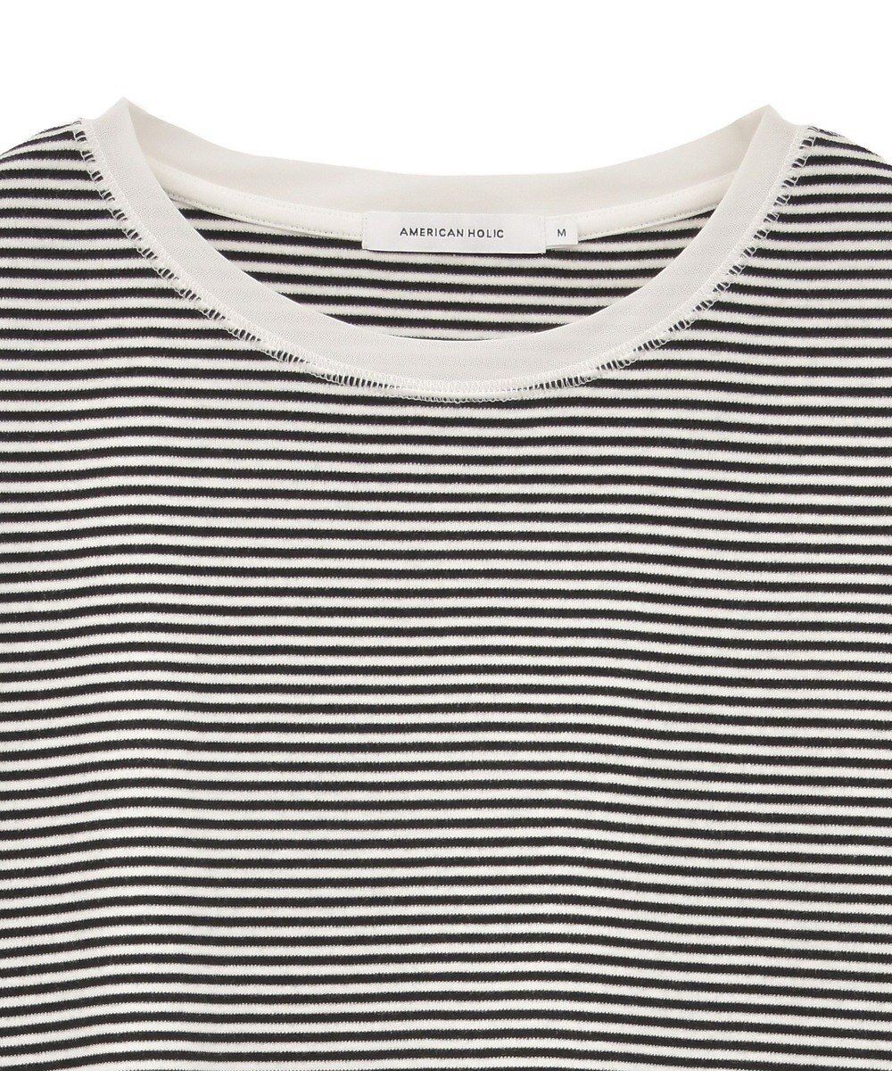 AMERICAN HOLIC 袖チュールレイヤードプルオーバー 