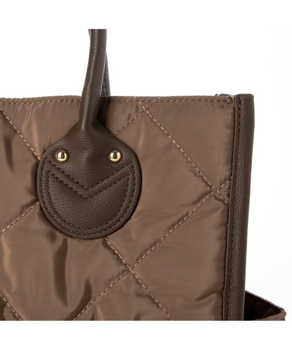 UNBILLION 【テレビ ドラマ着用アイテム】カシュカシュ cachecache / キルティングスクエアトートバッグM 