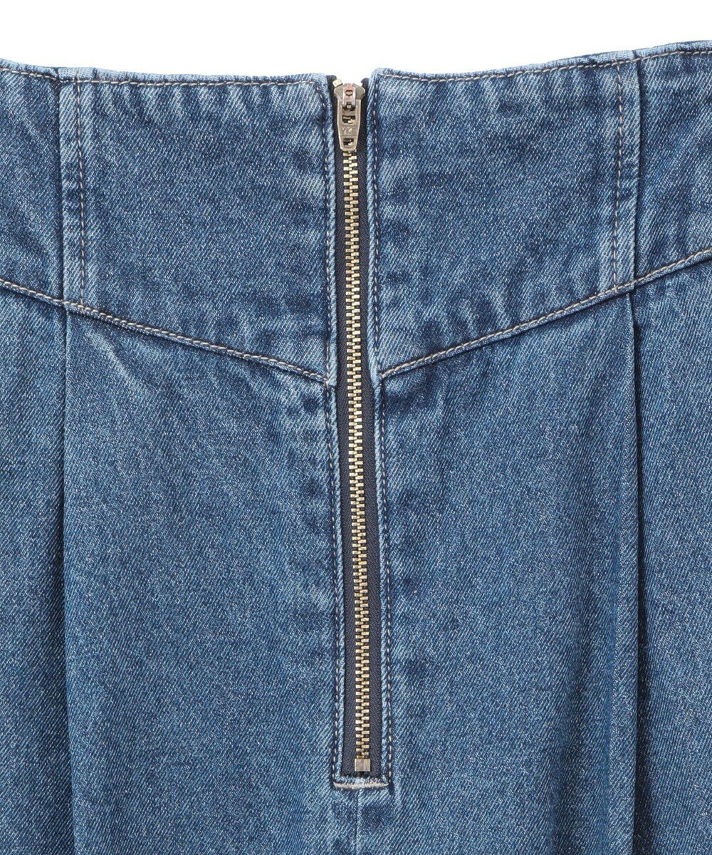 earth music&ecology サイドベルトデニムパンツ 