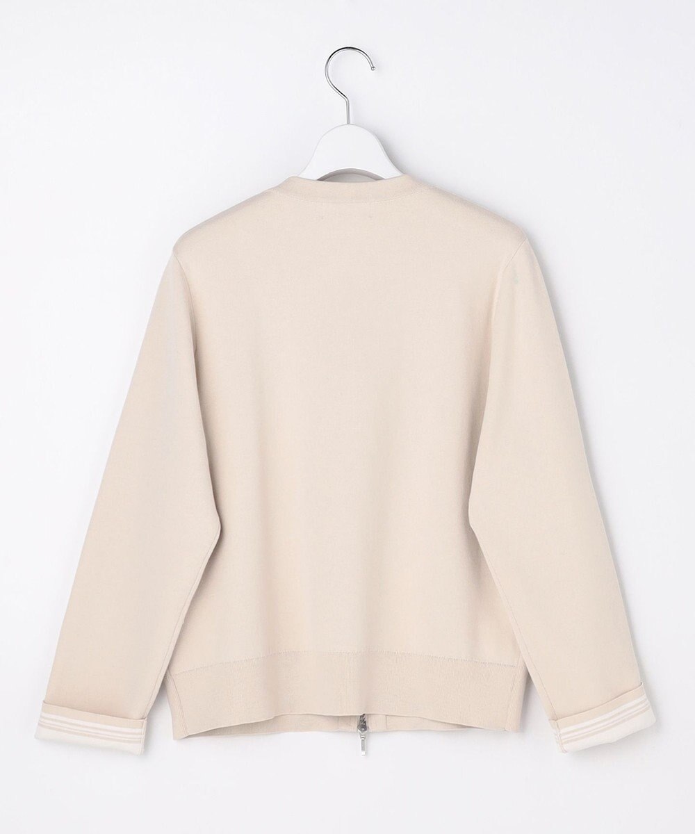 J.PRESS LADIES INTERLOCK ニット ブルゾン 