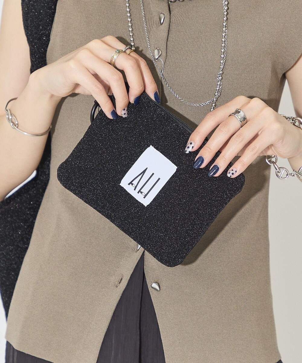 AMERICAN HOLIC パテッドホリホリスクエアポーチ 