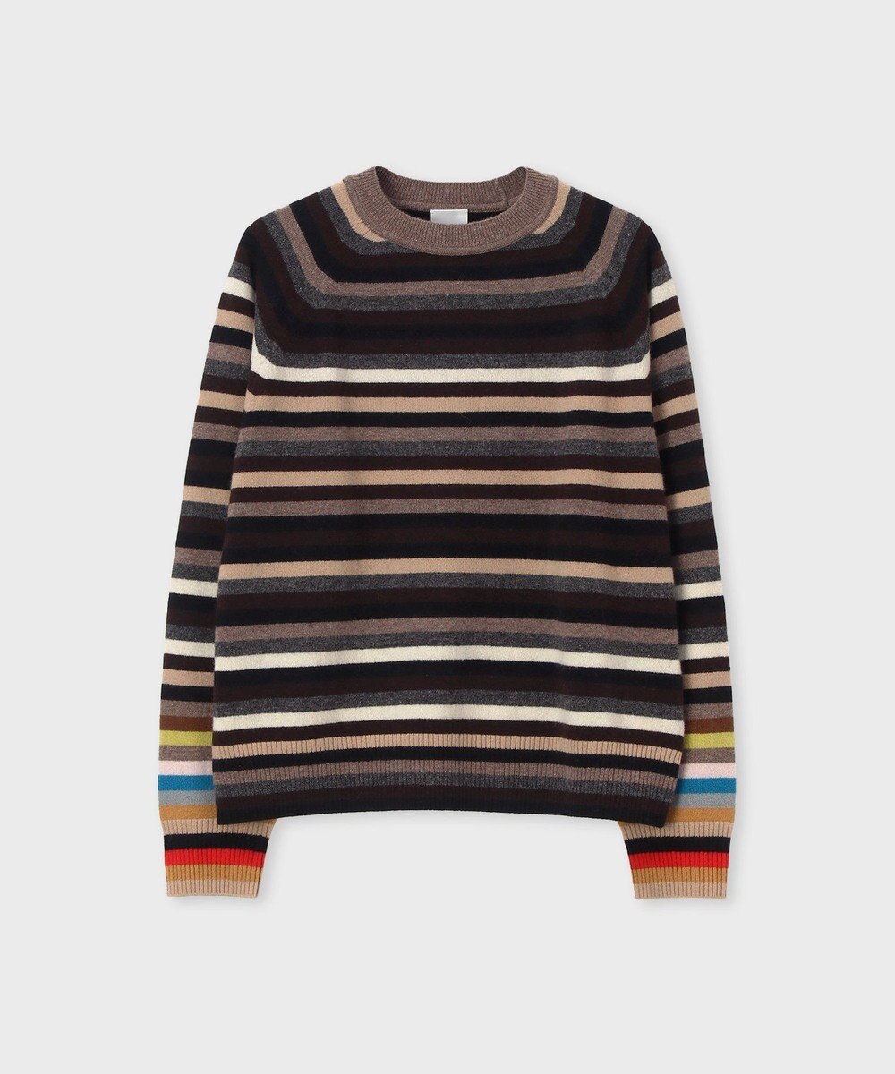 Paul Smith カシミヤブレンド ストライプ ニット 