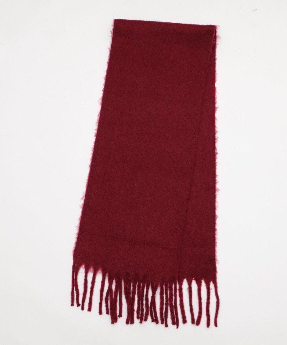 WEGO 【マフラー/ユニセックス着用】ワイドフリンジストール 