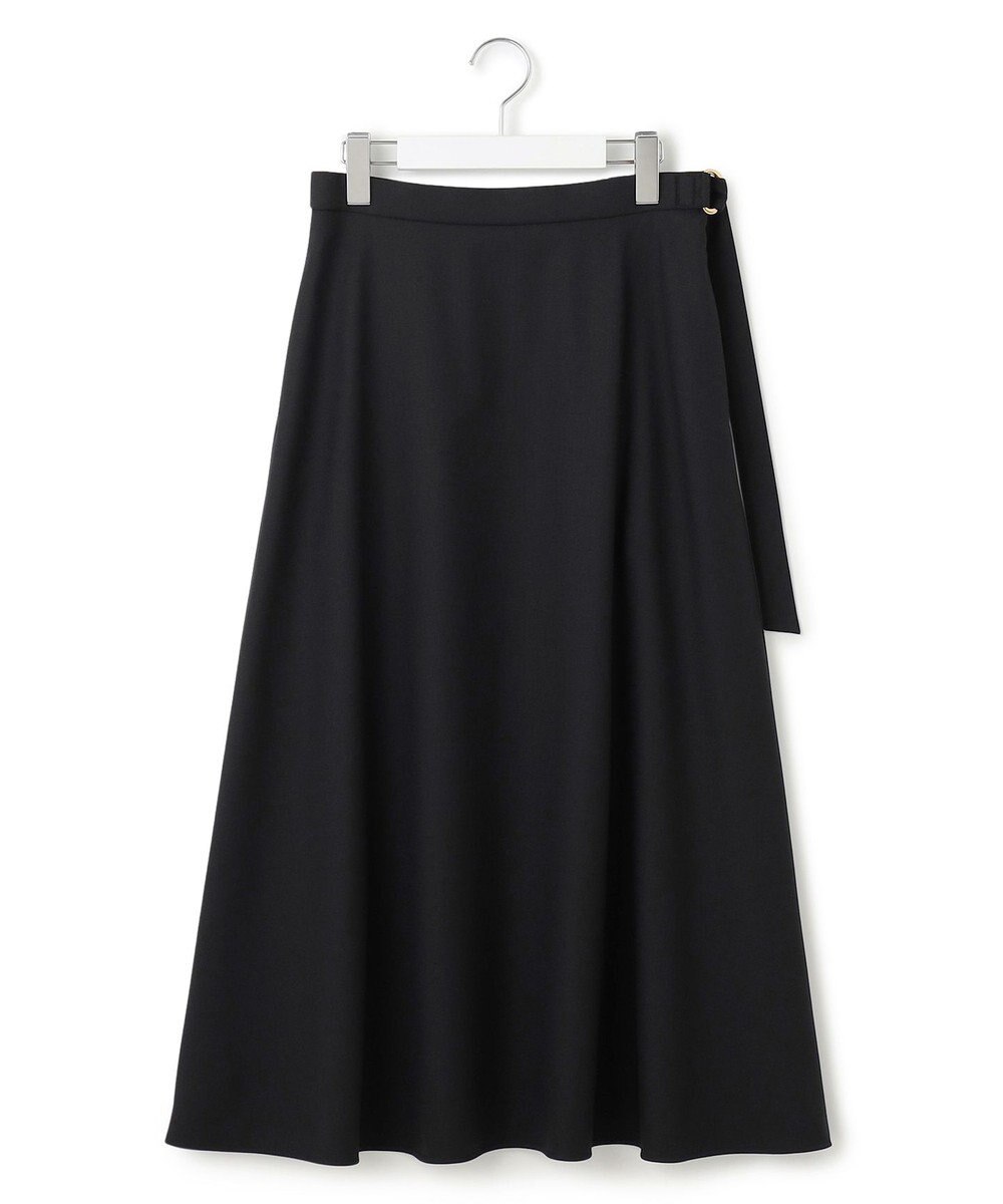 23区 S 【VERY10月号掲載】メリノウールサテン スカート 