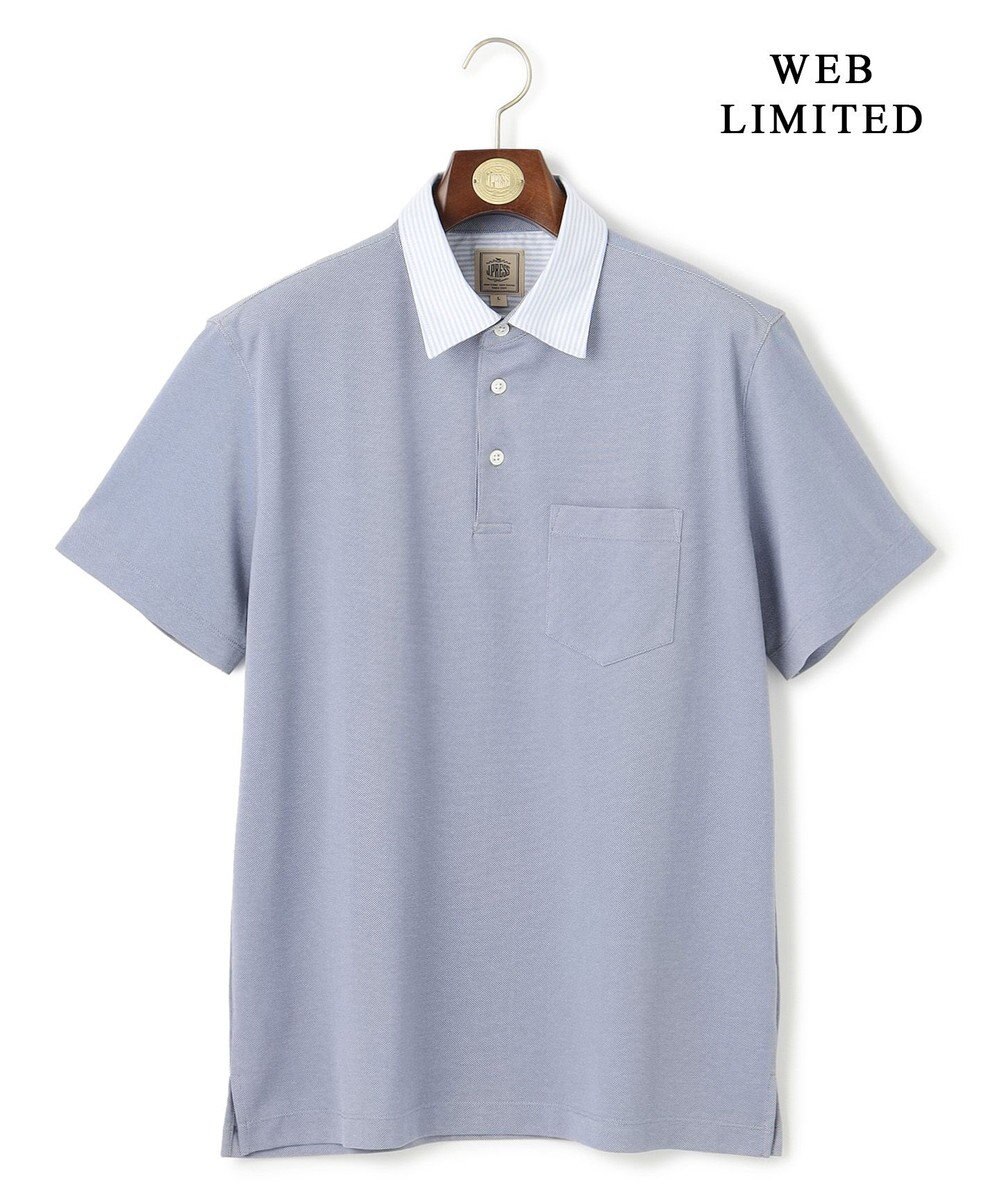 J.PRESS MEN クールビズの頼れる味方【WEB限定】【ビジネス対応 / 吸水速乾】カノコインレイ ポロシャツ 