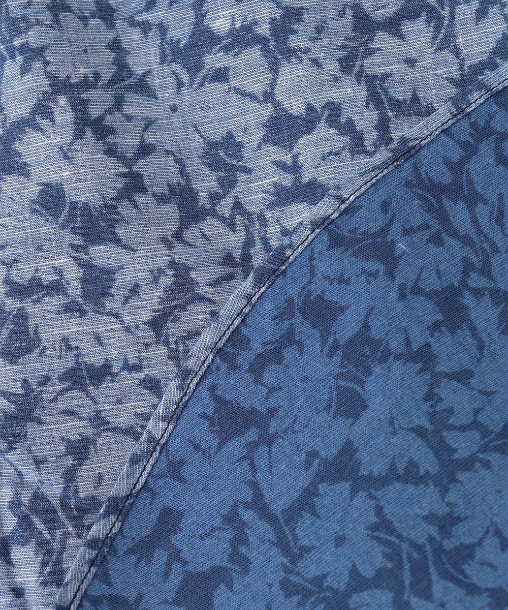 JOSEPH ABBOUD 【清涼感】テクスチャライズドライ フラワーエアリノ シャツ 