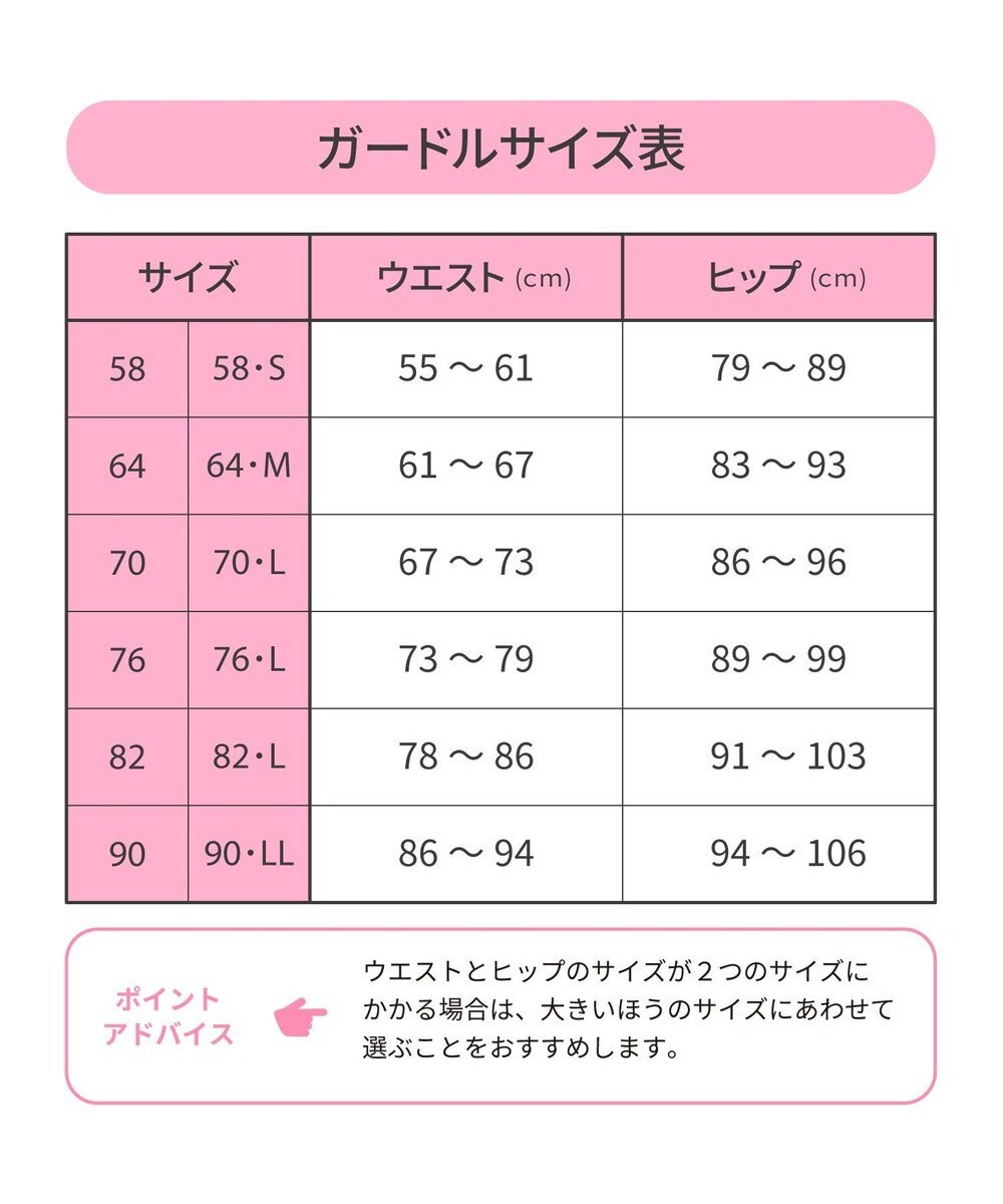 ガードル 【ハミデンヌ】 ウエストのハミ肉すっきりカバー