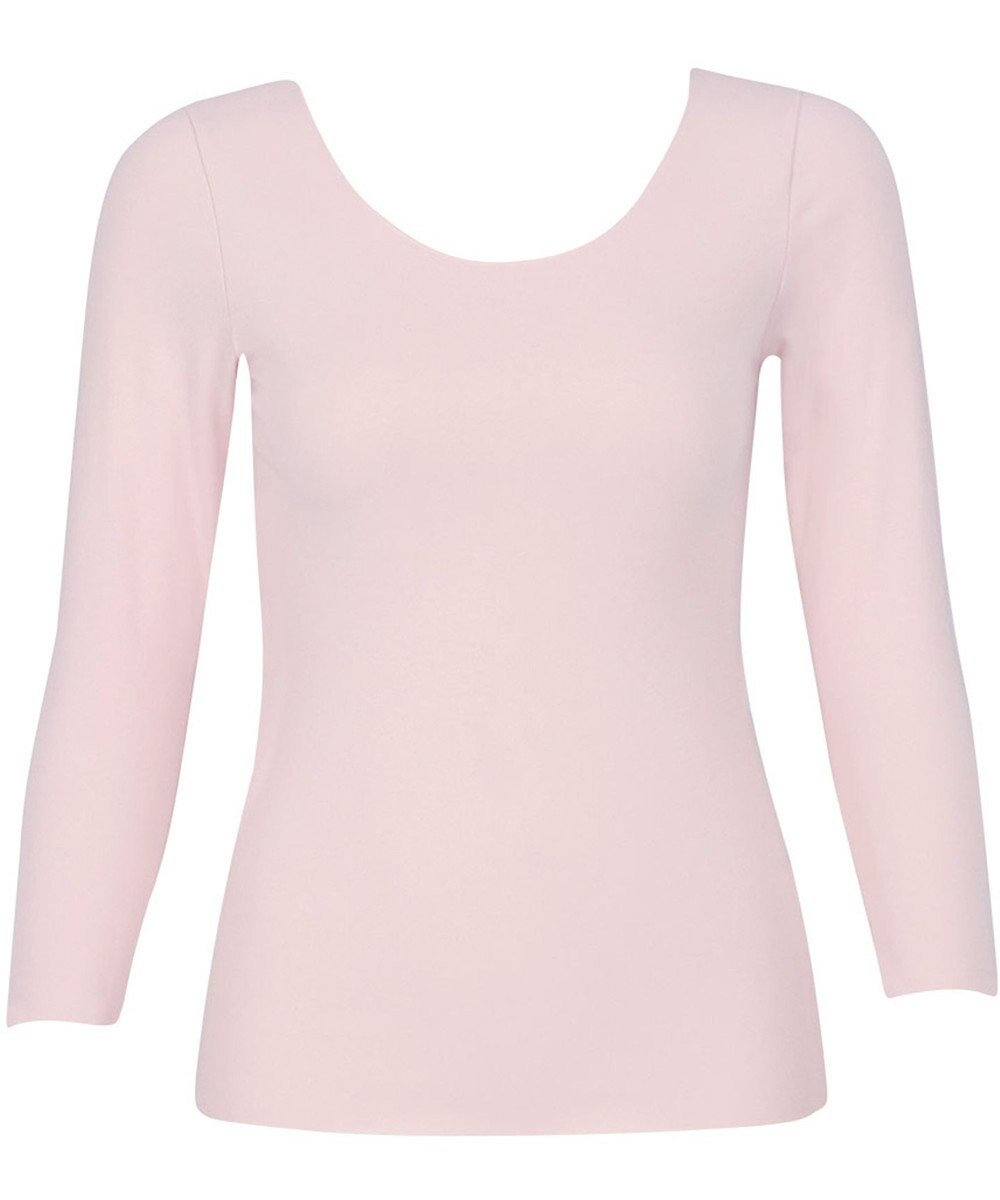 Wing あったかインナー 綿100％(肌側) アウターにひびきにくい ムレにくい 【綿の贅沢 ここちフラット】 8分袖 長袖 秋 冬 EL4873 ウイング／ワコール 