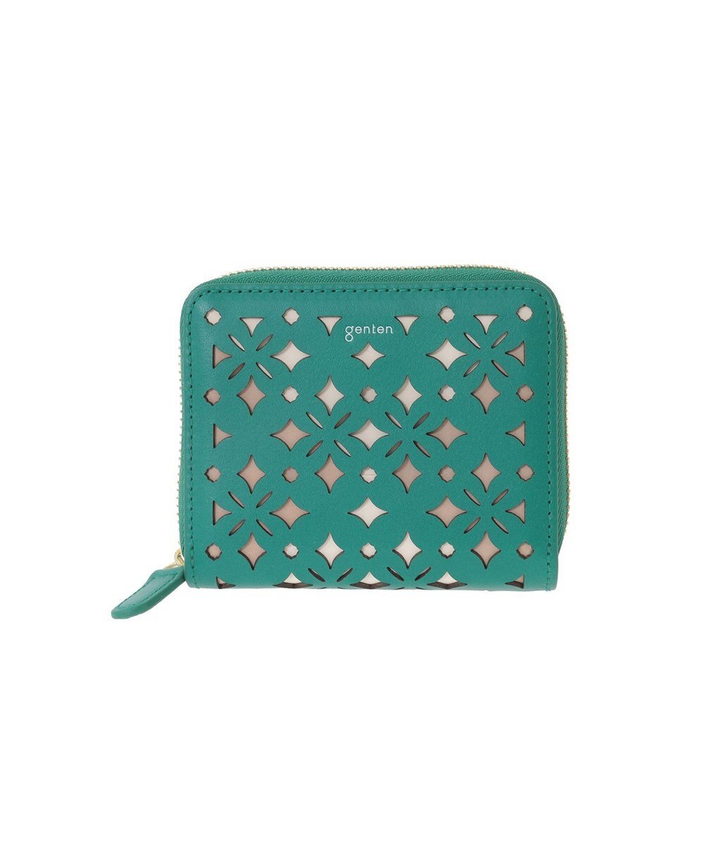 genten クアドリフォリオ ミニ財布 