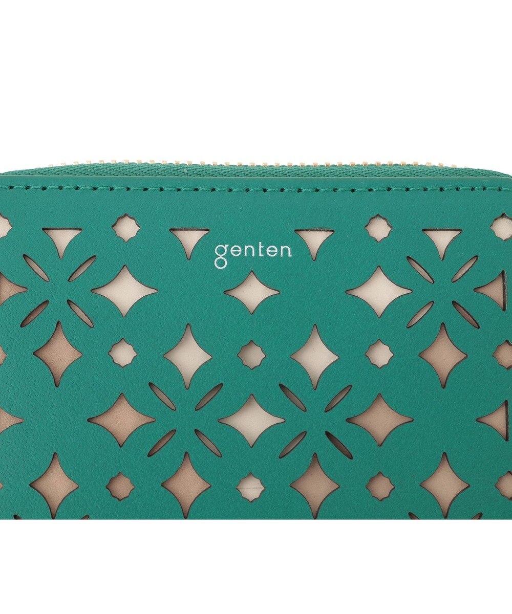 genten クアドリフォリオ ミニ財布 