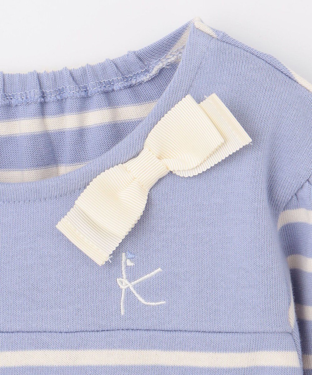 組曲 KIDS 【110-140㎝】ボーダー ワンピース 