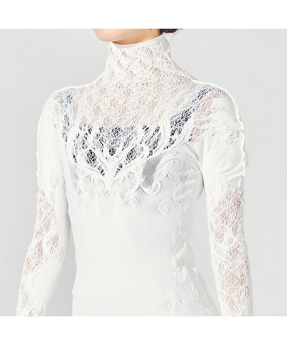 Chacott 【ノーソーイングニット】オデットオディールニットトップ 