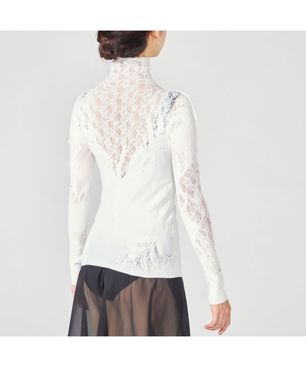 Chacott 【ノーソーイングニット】オデットオディールニットトップ 