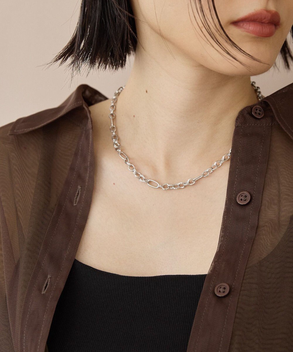 AMERICAN HOLIC ボリュームチェーンショートネックレス 