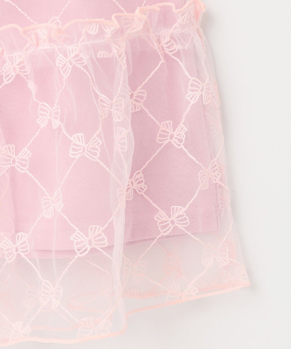 ANY KIDS チュールキャミソール付き ワンピース 