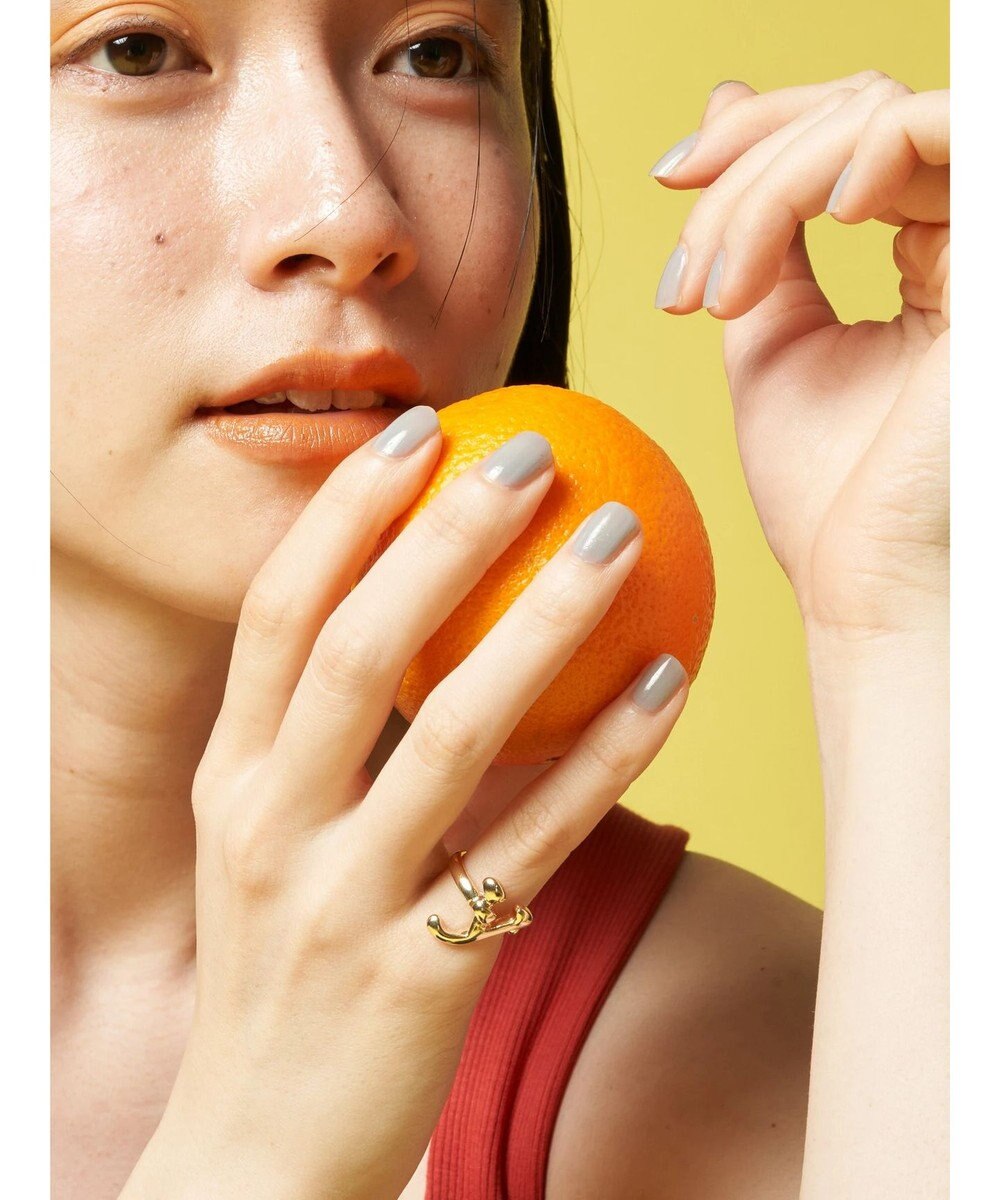 AMERICAN HOLIC イニシャルリングＧＬＤ 