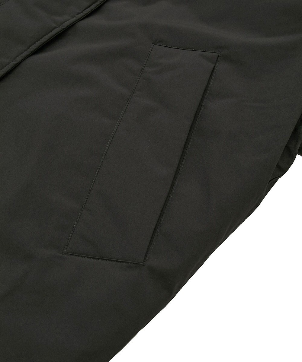 earth music&ecology フーデットパファーコート 